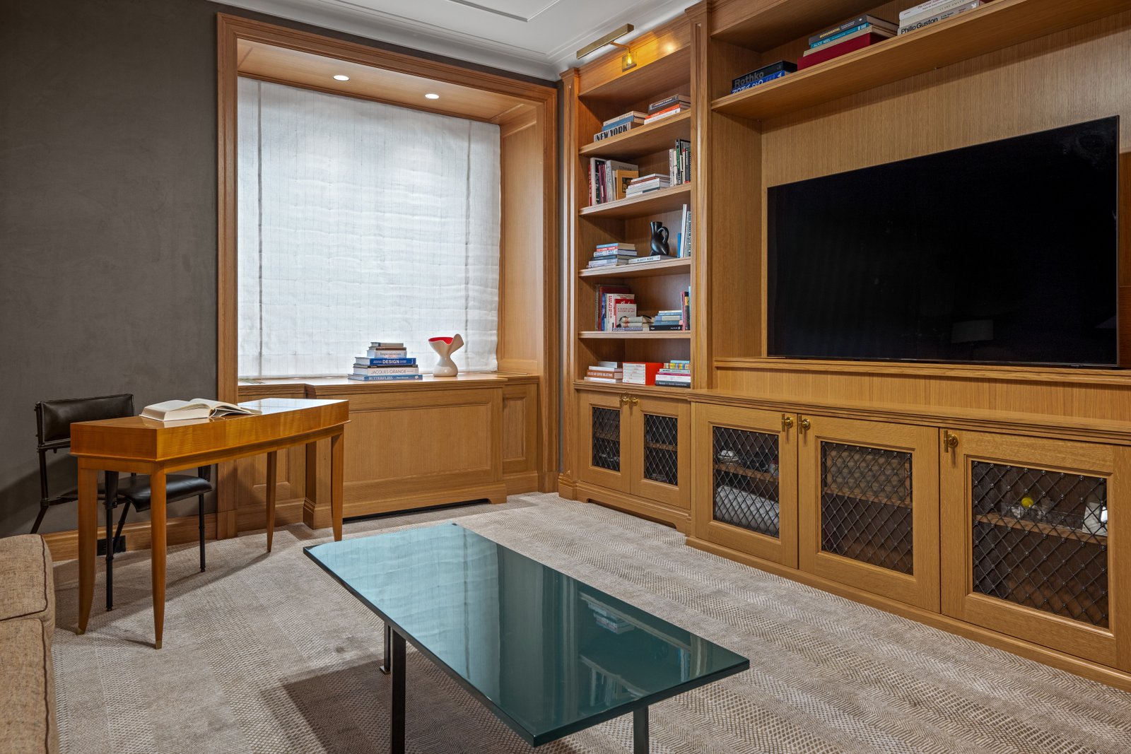 Cho Park apartment renovation by Godwin Residential Construction featuring modern design and refined finishes Manhattan NYC